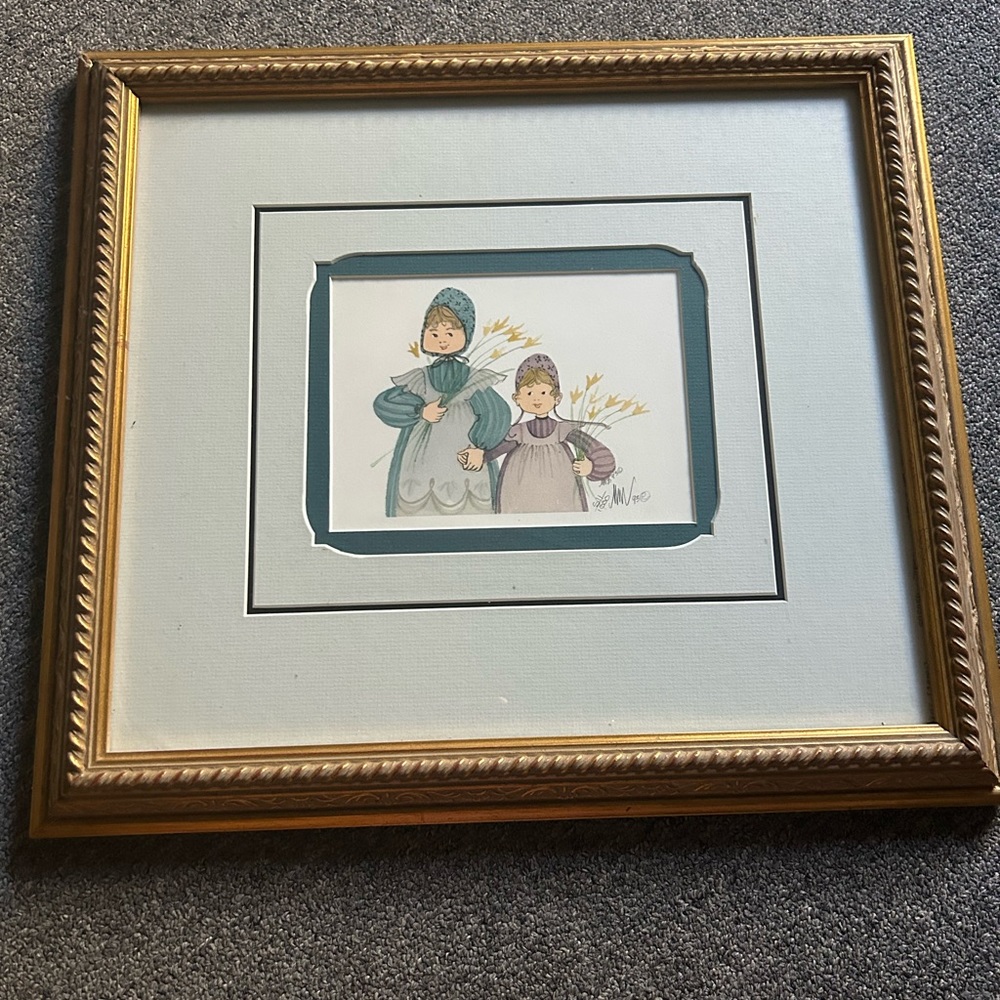 To grandma with love by P Buckley Moss print